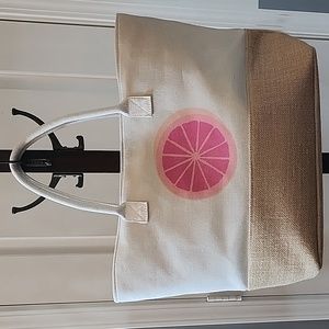 Large Cavas Beach Tote